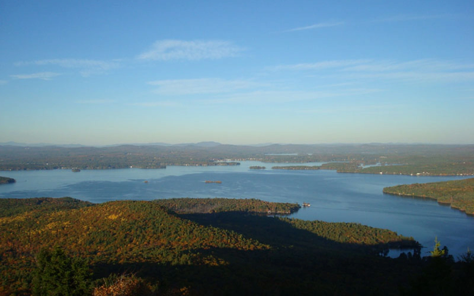 Lake area and mountain land in Berlin